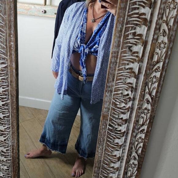 Vintage Globetrotter Rayon blazer with built in vest ladies size large - Picture 4 of 12